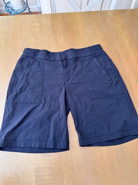 Athleta Pants - Athleta Black Nylon Spandex Utility Shorts Trail Hike Athleisure